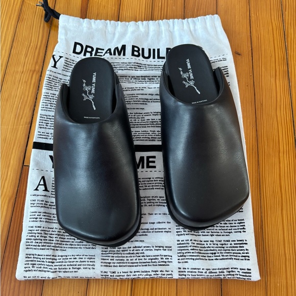 YUME YUME Shoes - Yume Yume Black Leatherette Truck
Mules Woman